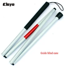 Cleye Высокое качество слепой тростник трости слепой товары путешествия регулируемые инструменты для людей, чьи глаза невидимые повязки на глаза