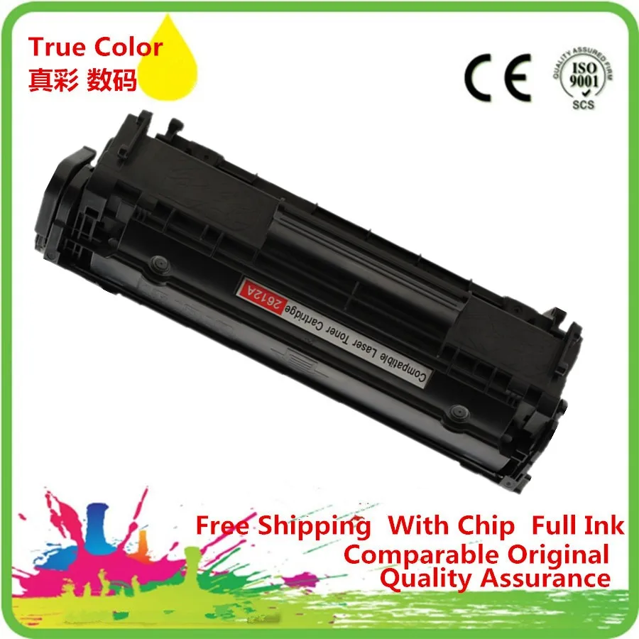 Совместимый тонер картридж ZCA Q2612A Q2612 2612A 12A 2612 сменный для Laserjet 1010 1020 1015 1012 3015 3020 3030