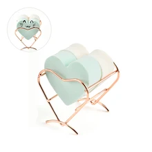 Держатель спонжа для макияжа Сушилка Подставка для макияжа яйцо губки поддержка дисплей подставка органайзер для косметических инструментов чехол-сладкое сердце As Sho