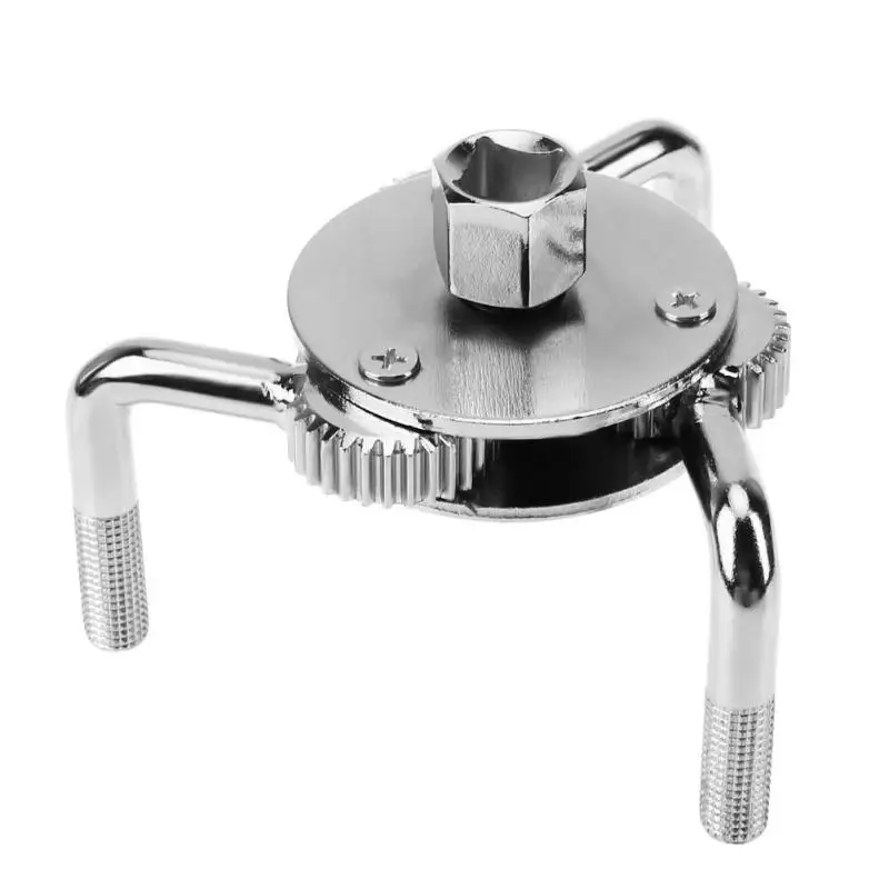 Two Way 3 Jaw 3//8/" or 1//2/" Drive Universal Oil Filter Wrench Car Truck 2.5/"~4/"