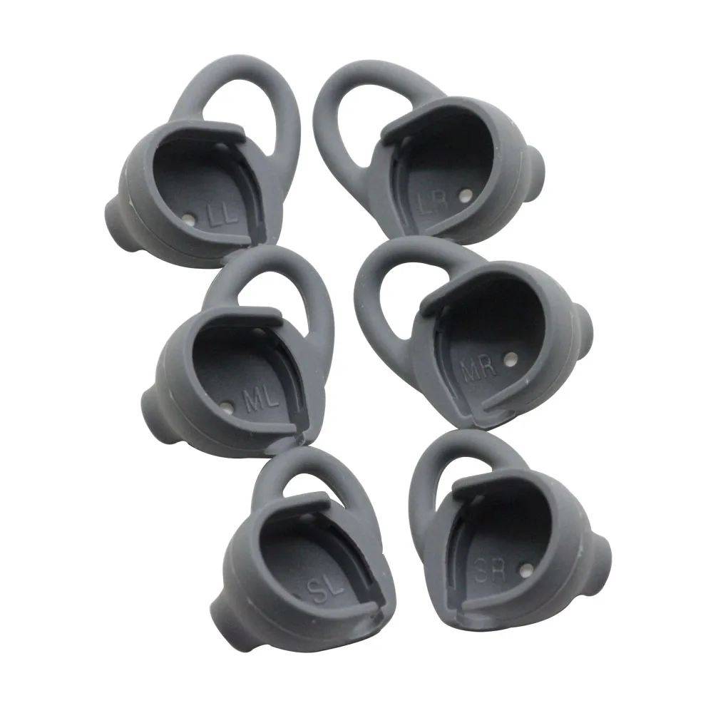 POYATU Silicone Earhook Earbuds For Meizu EP52 Bluetooth Wireless Earphone Replacement Earbud Ear Hook Ear Gel Tips SML Eartip  (6)