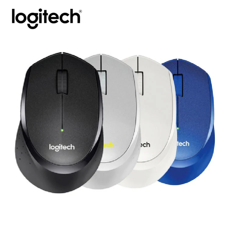 

Logitech M330 Wireless Mouse Gaming 1000DPI Optical Mute Mice USB Gamer Mouse
