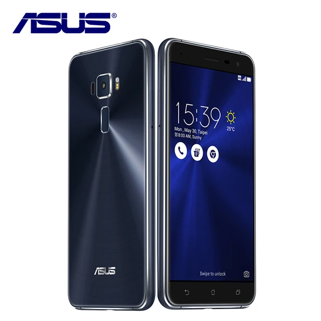 Special Offers New Asus ZenFone 3 ZE552KL Mobile Phone 4GB RAM 64GB ROM Android 6.0 Qualcomm Octa Core 2.5D gorilla glass 1080P 5.5'' 16.0MP