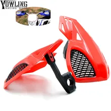 Dirt bike Motorcycle 7/8''22mm handlebar brake hand guard For HONDA XR CR CRF CRM 250R 250AR 400R 450R 450X 650L 650R 1000L polisport number plate white for honda crf 250r 450r 09 11