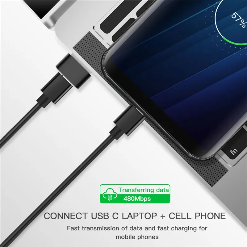 Тип C адаптер USB C женский к USB2.0 мужской конвертер тип-c OTG кабель для samsung Galaxy s8 s9 huawei P20