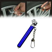 Mini Car Bike Motorcycle Tyre Tire Air Pressure Test Meter Gauge Pen Tool Car Accessories Styling Car Tools Pressure Tester
