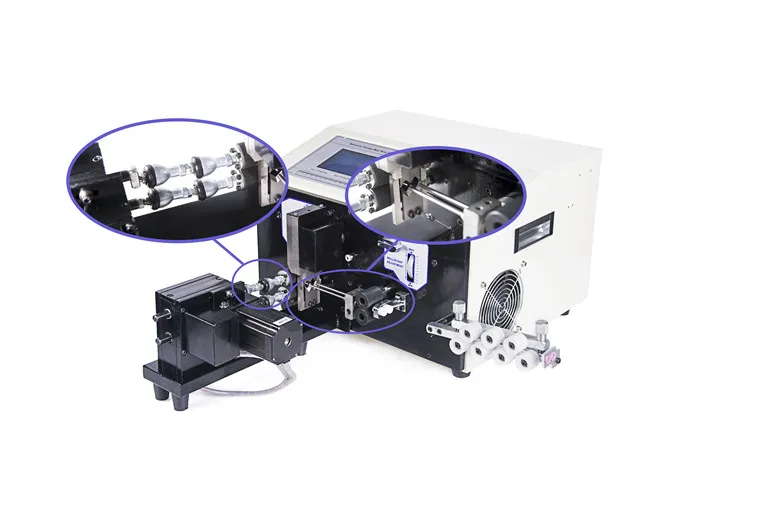  New SWT508-NX2 Computer Cable Wire Stripping Machine Wire Peeling Cutting Twisting Machine 0.1 -4.5
