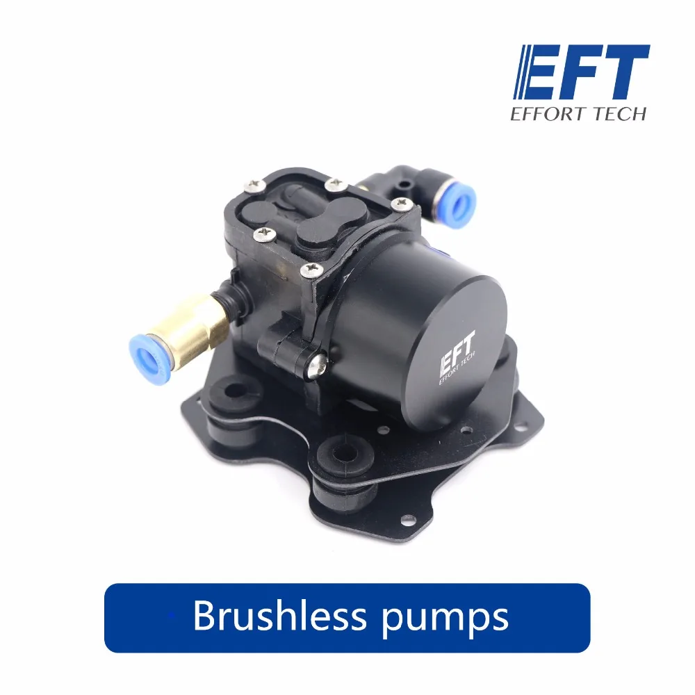 

EFT Mini Brushless Water Pump Spray pump Pesticide Miniature Pressure Reflux Diaphragm for DIY Agricultural drone