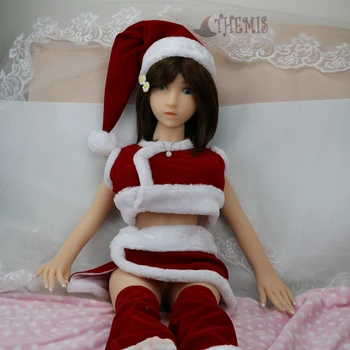 

Athemis Christmas outfit cosplay size for doll cloth white Hat stockings custom made size necklace gits