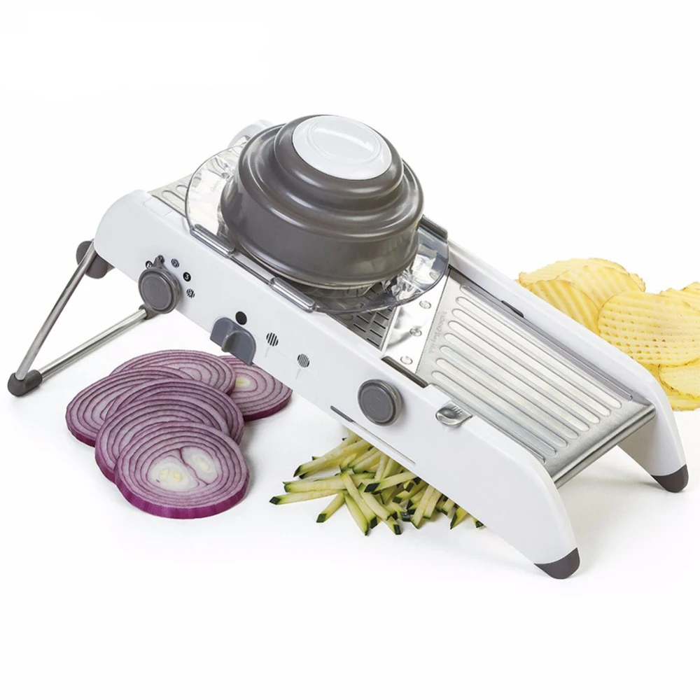 

AHTOSKA Mandoline Slicer Multi-Functional Adjustable Manual Vegetable Cutter Shredder Fruit Vegetable Tools Kitchen Grater