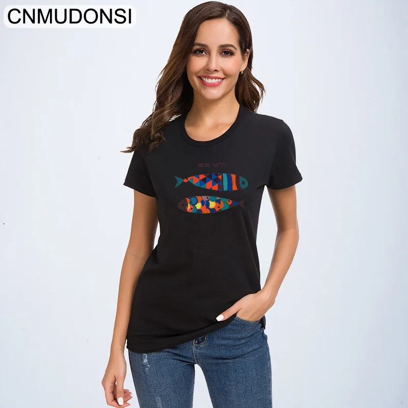 CNMUDONSI 2019 Футболка женская забавная хлопковая летняя футболка Лучшие Друзья