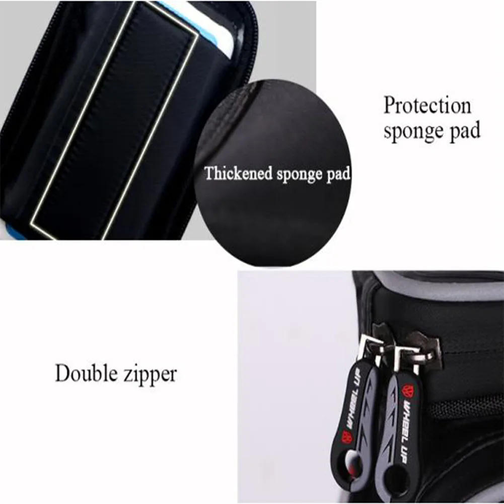 Bicycle Sun Visor Waterproof Pouch TPU Touchscreen And 6.2 Inch Screen Riding Package Spare Parts FK88