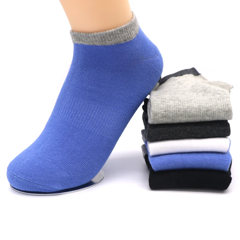 3Pairs Classic Men Cotton Blends Socks Spring And Summer Men Short Sock