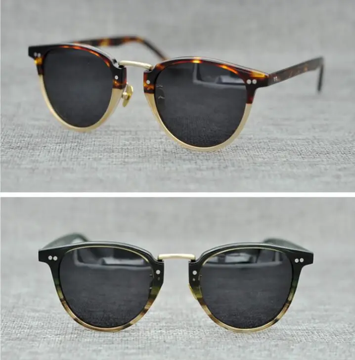 LKK UNISEX Hand made Japanese retro fashion polarizing sunglasses wear