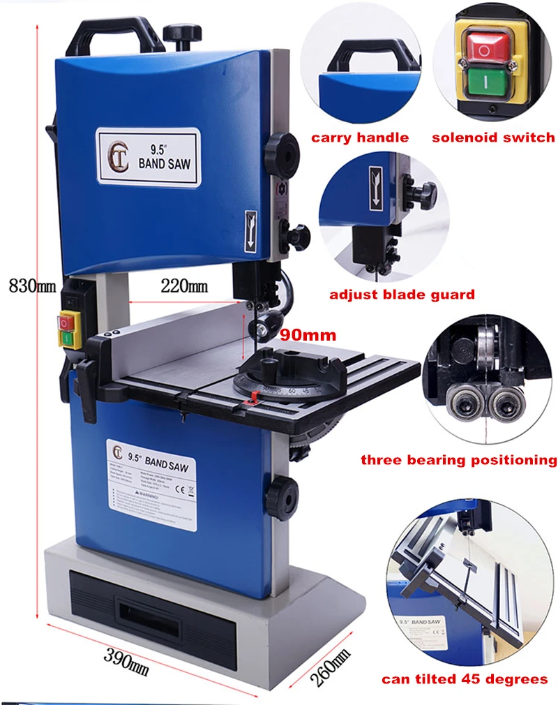Band Saw Machine 9.5 inch (8)