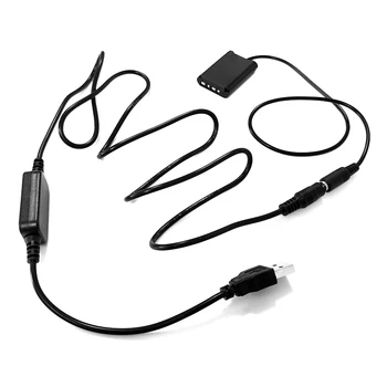 

NPBX1 NP-BX1 Fake Battery DK X1 DKX1 DK-X1 DC Coupler + USB Power Cable for Sony DSC RX1 RX1R RX100 II III VI Digital Cameras