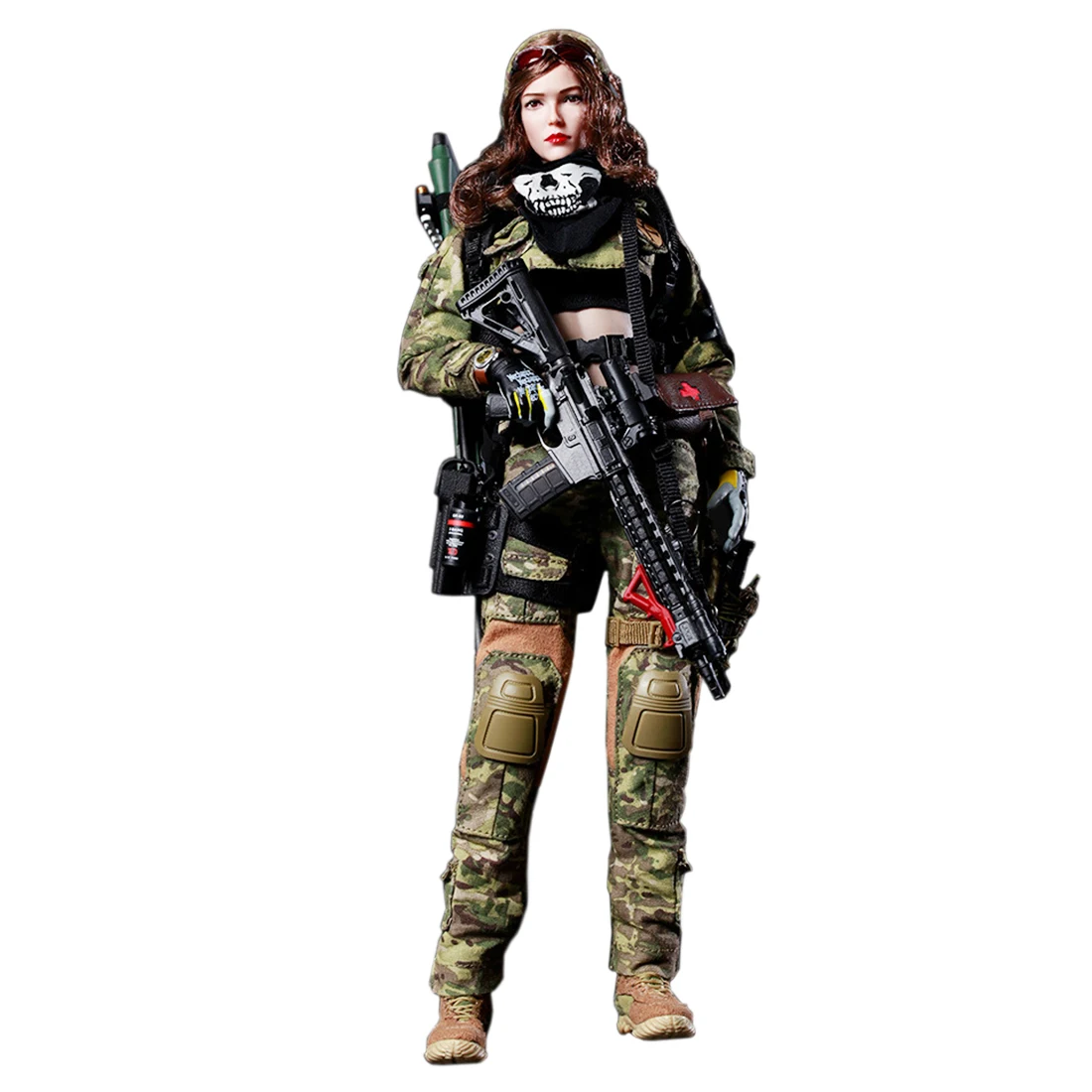 

Hot 30cm 1/6 Movable Woman War Angel Decoration Military Soldier Model Building Blocks Toys Model Kits For Kids - MC Camouflage