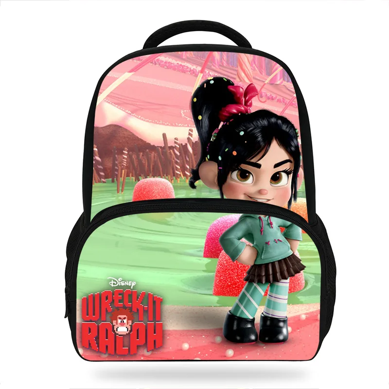 

Hot Sale Kids Schoolbag Vanellop Von Schweetz Wreck-it Ralph Fix-it Felix Backpack For Girls Mochila Children Girl Teenagers