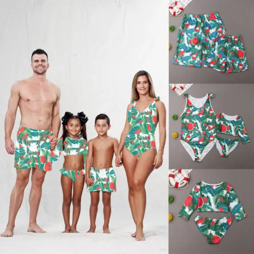 mens watermelon bathing suit
