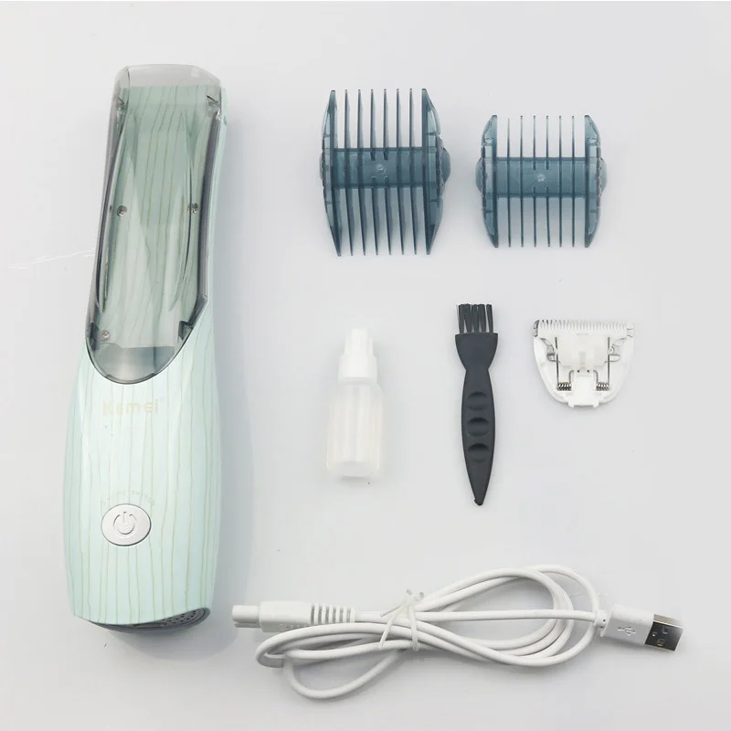 Kemei Km-78 электрическая машинка для стрижки, вакуумная машинка для стрижки волос, электрическая машинка для стрижки волос, триммер для бороды, машинка для бритья с Cera