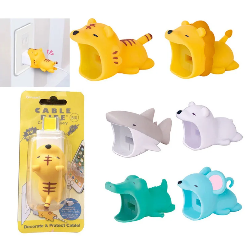 1pcs Cable Protector For Iphone cable usb panda Animal Mobile Phone