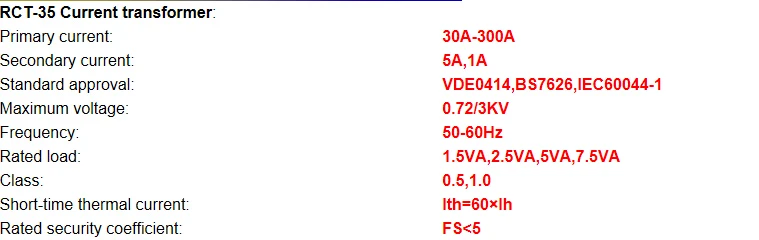 [Заводская гарантия качества] RCT-35 150/5A низкого напряжения высокой точности torodial трансформаторы тока, Class0.5, 1.0