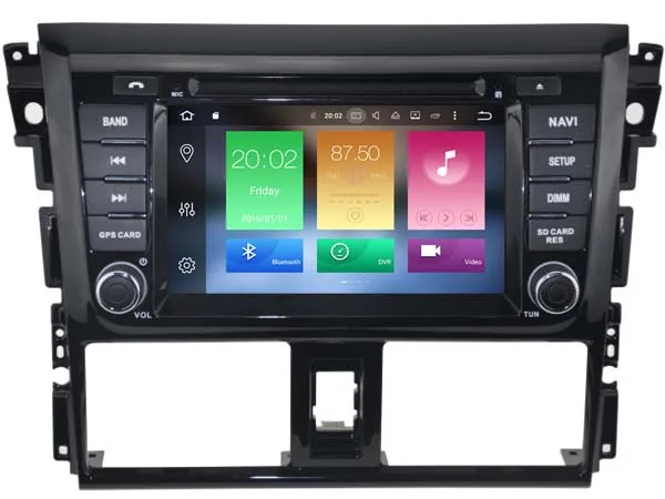 Top OTOJETA Android 8.0 car DVD octa Core 4GB RAM 32GB rom with IPS screen multimedia player for TOYOTA YARIS 2014 NAVI stereo radio 1 Top OTOJETA Android 8.0 car DVD octa Core 4GB RAM 32GB rom with IPS screen multimedia player for TOYOTA YARIS 2014 NAVI stereo radio 1