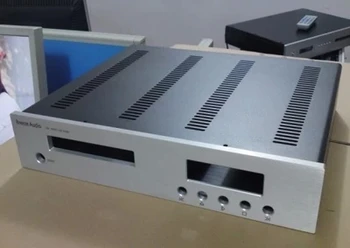 

B-027 CNC All Aluminum Cabinet Chassis Case Box for DIY Audio Power Amplifier 430mm*90 mm*358 mm 430*90 *358 mm
