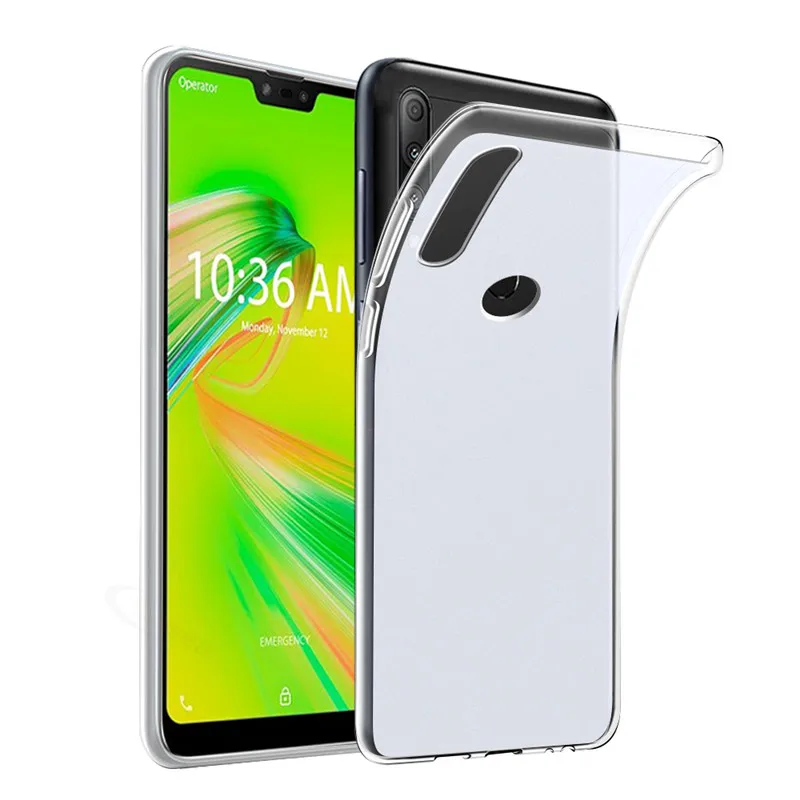 Qosea чехол для телефона Asus ZenFone Max Shot ZB634KL тонкий силиконовый мягкий бант из ленты TPU
