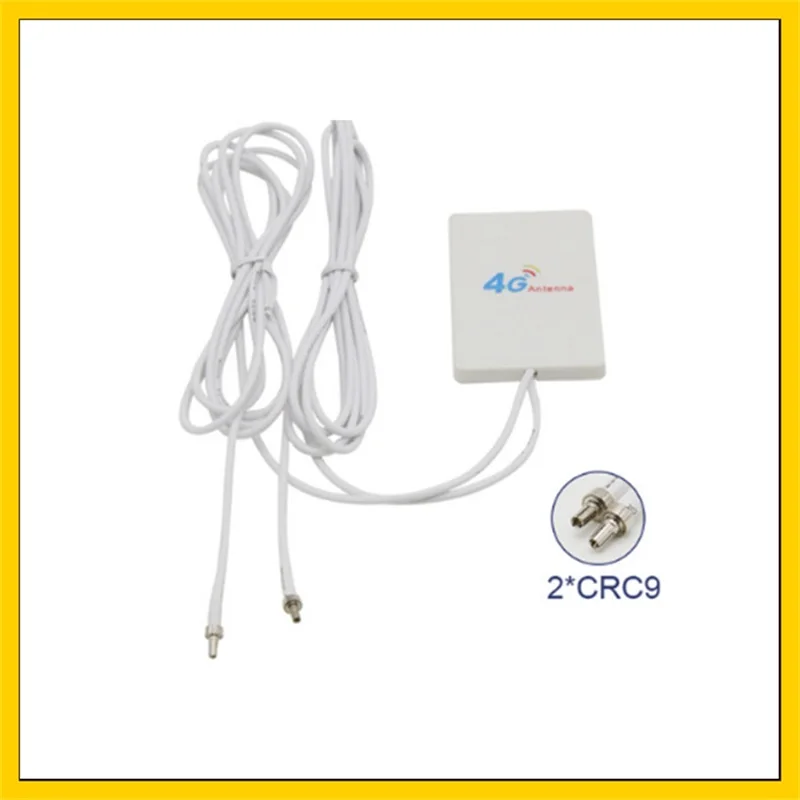 3g 4g Lte indoor Antenna 2* SMA male /2* CRC9/2* TS9 Connector Booster Mimo Panel Antenna+2M cable 3g 4g Lte indoor Antenna 2* SMA male /2* CRC9/2* TS9 Connector Booster Mimo Panel Antenna+2M cable