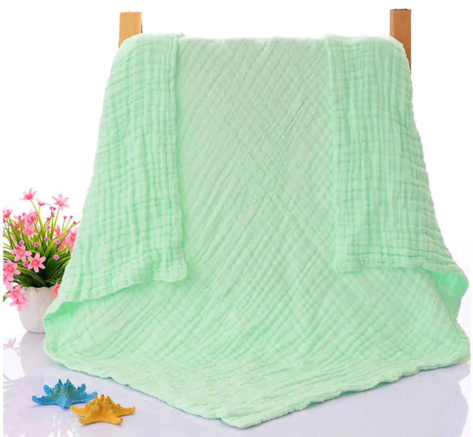 Детское полотенце 110x110 см, мягкий хлопковый детский купальный халат, покрывало для сна, одеяло для новорожденных