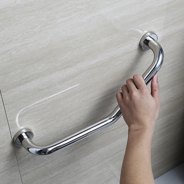 BLH Stainless Steel Chromed Bathroom Toilet Safety Handle Helping ... BLH Stainless Steel Chromed Bathroom Toilet Safety Handle Helping ...
