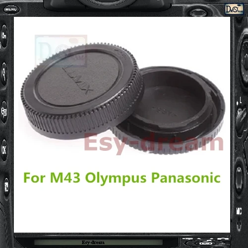 Задняя крышка объектива Крышка корпуса камеры для Panasonic Olympus Micro 4/3 M4/3 M43 EP5 EPL6 EPL7 EPM2