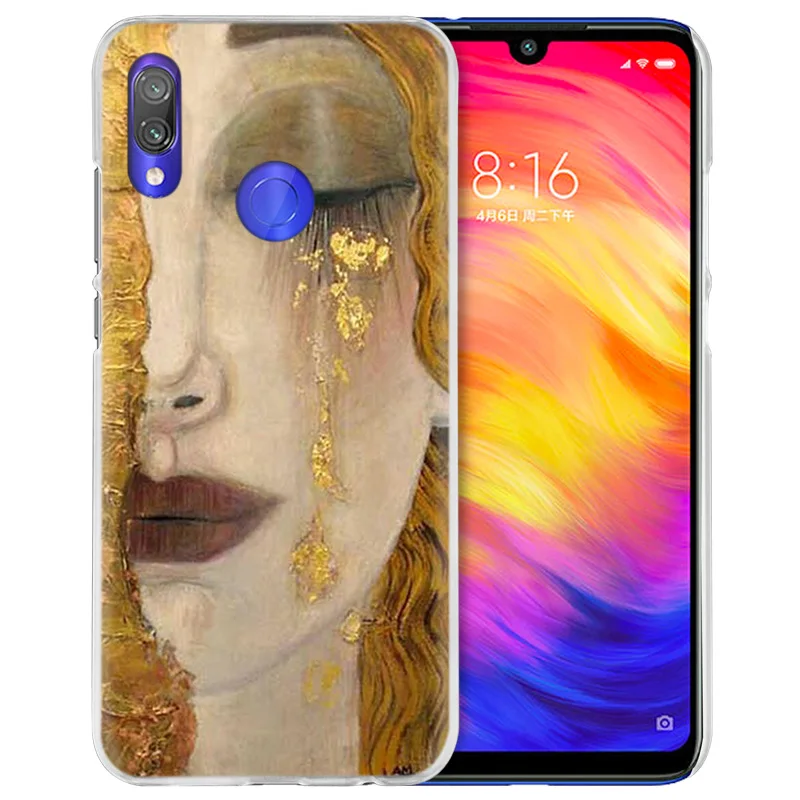 Чехол Kiss Gustav Klimt для Xiao mi Red mi Note 7 8T 6 6A Pro S2 5 5A 4X mi Note10 A1 A2 9 8 lite Play F1 жесткий чехол для телефона