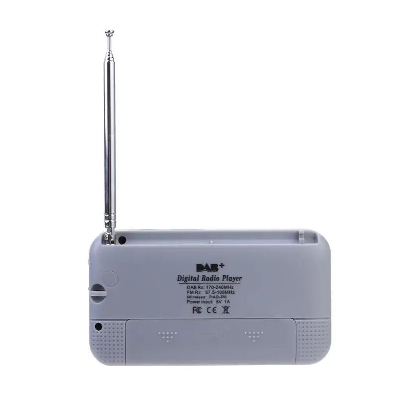 Цифровой DAB-P8 DAB+ fm-радиоприемник приемник W/Bluetooth стерео динамик музыкальный плеер открытый fm-приемник для подарка