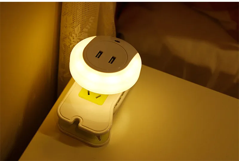 Dual USB charger Nightlight (3)