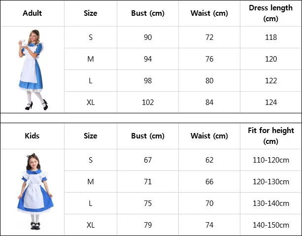 Umorden Алиса в стране чудес Косплей Элис костюм для девочки-подростка женское платье принцессы платье служанки для Хэллоуин Пурим Марди Гра вечерние платья