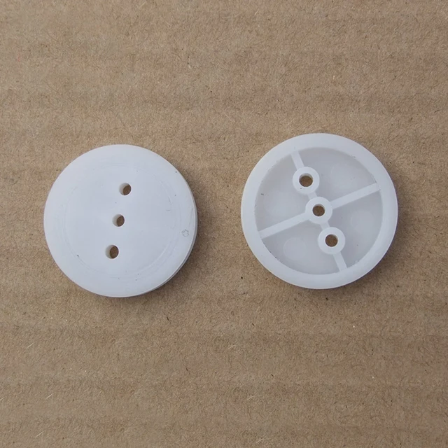 Best Price 20pcs/lot 242AB Pulley 24mm Plastic Gear RC Boat Model Cars Wheel Hub Accessories Three Holes Timing Belt Wheels