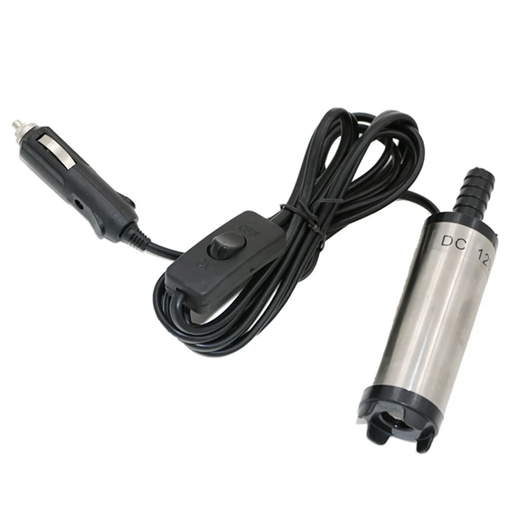 Hot Selling DC 12V Submersible Pump 38mm Water Oil Diesel Fuel Transfer Cigarette Plug