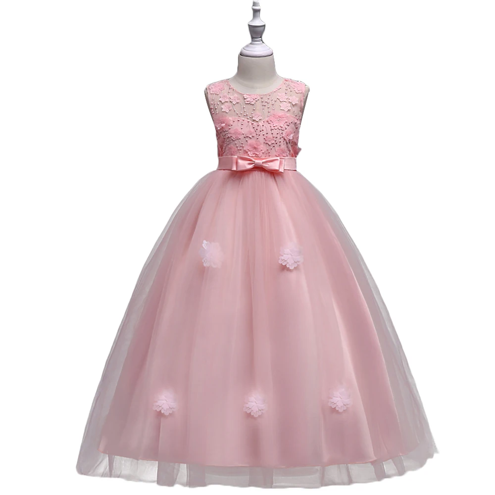 pink communion dresses