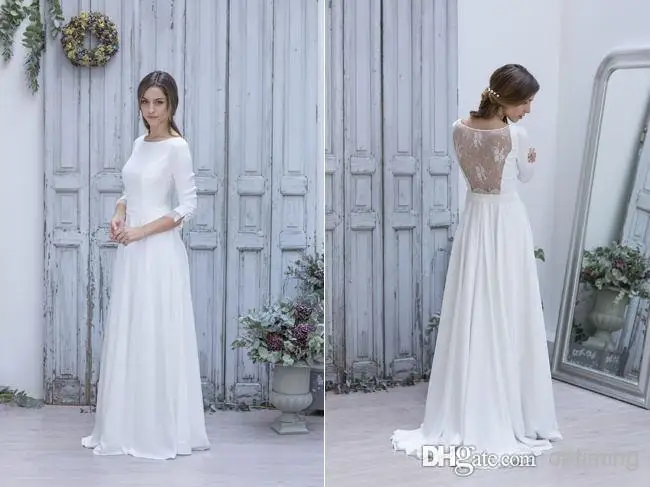 jenny packham long sleeve wedding dress
