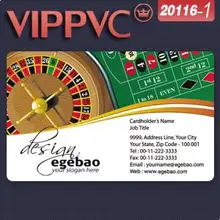 A20116-1 ПВХ белого пластика гипнотизирует серебряные шарики света печать визиток дизайн карты шаблон