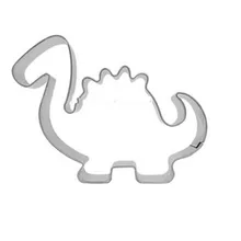 Формочки для печенья с динозавром, пресс для печенья, инструменты для выпечки, аксессуары для выпечки из нержавеющей стали, аксессуары для кухни, торты