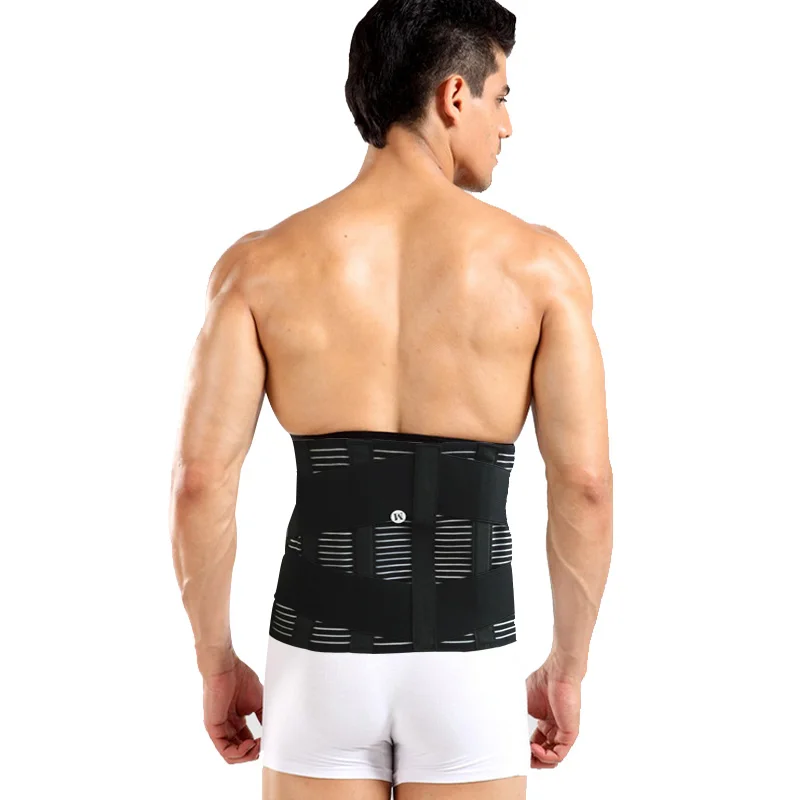 Kopen Orthopedische Back Brace Houdingscorrectie Mannen Ademend Lumbale Corset Riemen Vrouwen Medische Onderrug Taille Brace Riem