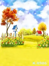 200*300cm Painted Photos Backgrounds For Children Baby Digital Backdrops fundo fotografico Fabric Photo Studios