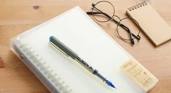 

Free ink rollerball pen 0.5mm stainless steel needle tip use and throw plastic pen