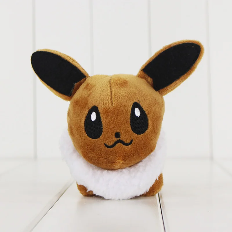 16 шт./лот 5 ''Eevee зеркаon Flareon Sylveon Cyndaquil Ampharos Snorlax Charizard Mew Мягкая Плюшевая Кукла|eevee