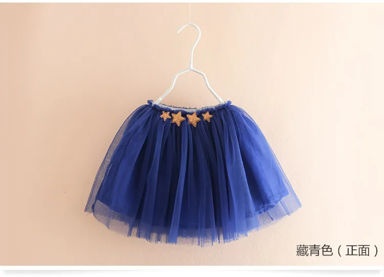 Коллекция года, весенне-осенняя модная новая дизайнерская одежда для детей 2, 3, 4, 6, 8, 10 лет детская спортивная танцевальная кружевная школьная юбка для девочек - Цвет: Синий