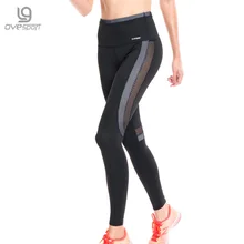 Ovesport Mesh font b Women b font Yoga Pants Fitness Sports Exercise Tights Fitness font b