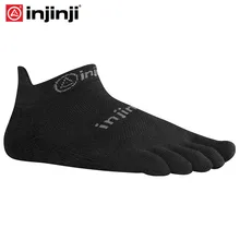 Injinji Toe носки для бега вес без показа пять пальцев мужские носки для бега